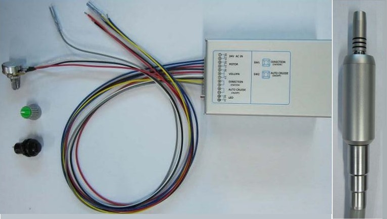 Электромотор NX-HW 100 (Hallim), встраиваемый в комплекте со шлангом и платой., MicroNX Co, Ltd (Южная Корея)
